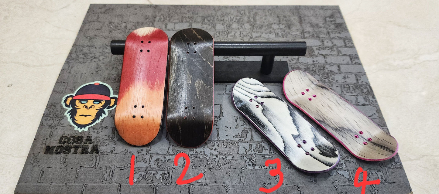 Engineered Veneer Fingerboard Skateboard