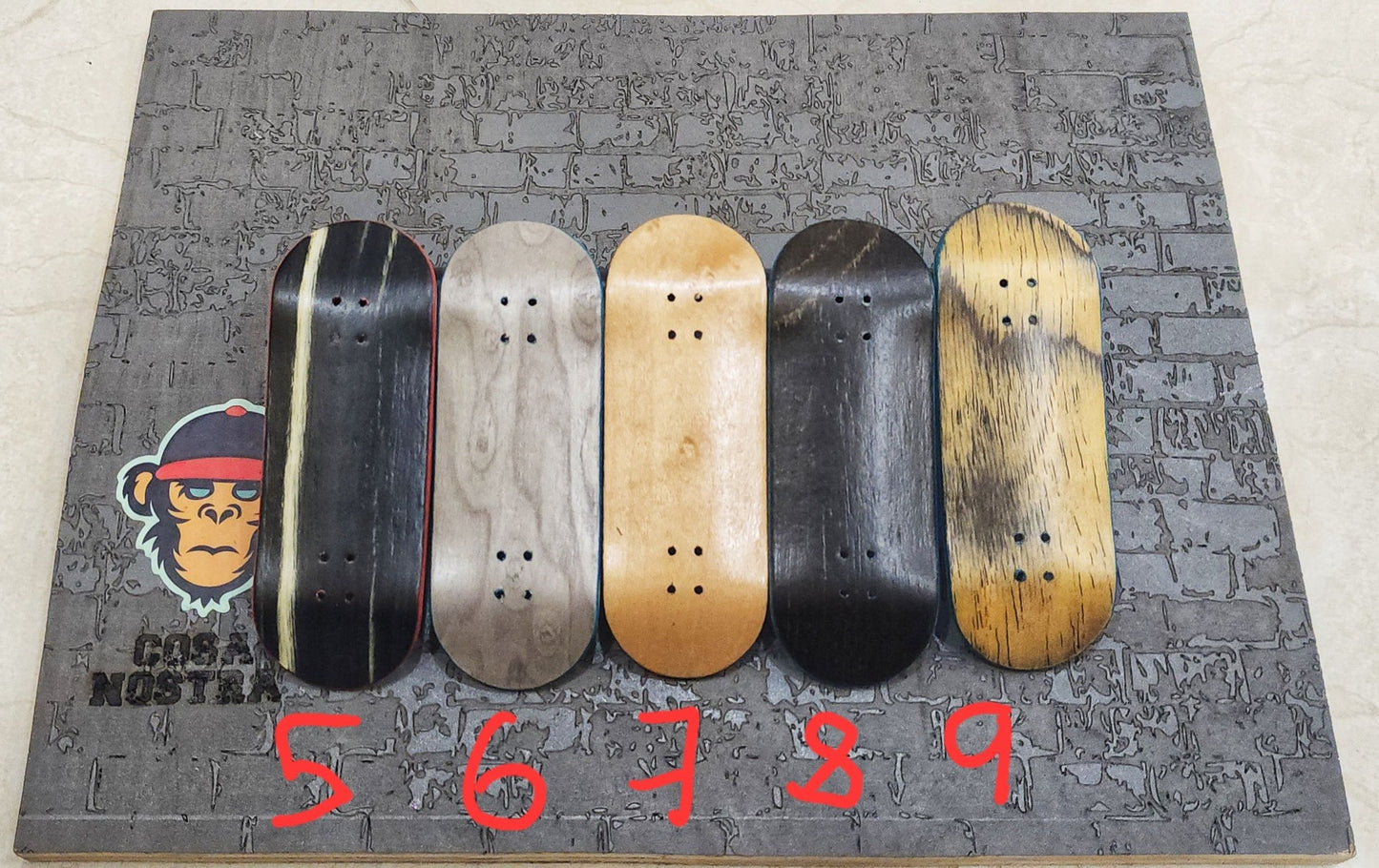 Engineered Veneer Fingerboard Skateboard