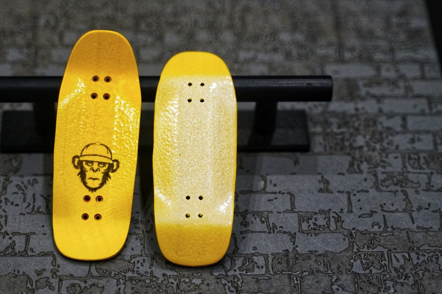 Summer '25 Prototype 35xx97mm Hybrid Ván Trượt ngón tay Yellow