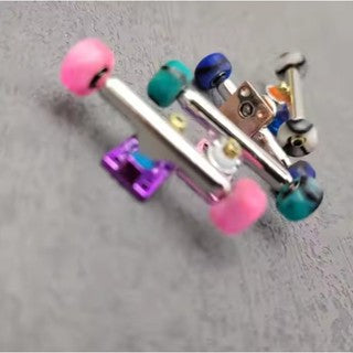 Multi-Colour Single Axle 34mm Trucks