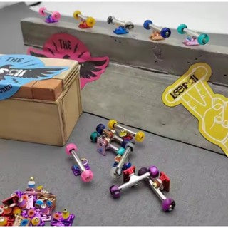 Multi-Colour Single Axle 34mm Trucks