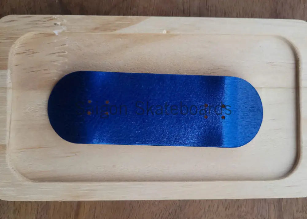 Saigon Skateboards 34mm & 32mm x100mm Professional Fingerboard Blue / 34mm Deck