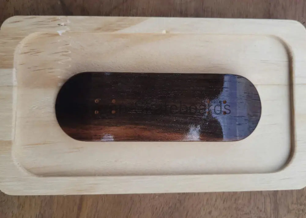 Saigon Skateboards 34mm & 32mm x100mm Professional Fingerboard Mahogany / 34mm Deck