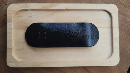 Saigon Skateboards 34mm & 32mm x100mm Professional Fingerboard Black / 34mm Deck