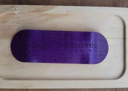 Saigon Skateboards 34mm & 32mm x100mm Professional Fingerboard Purple / 34mm Deck
