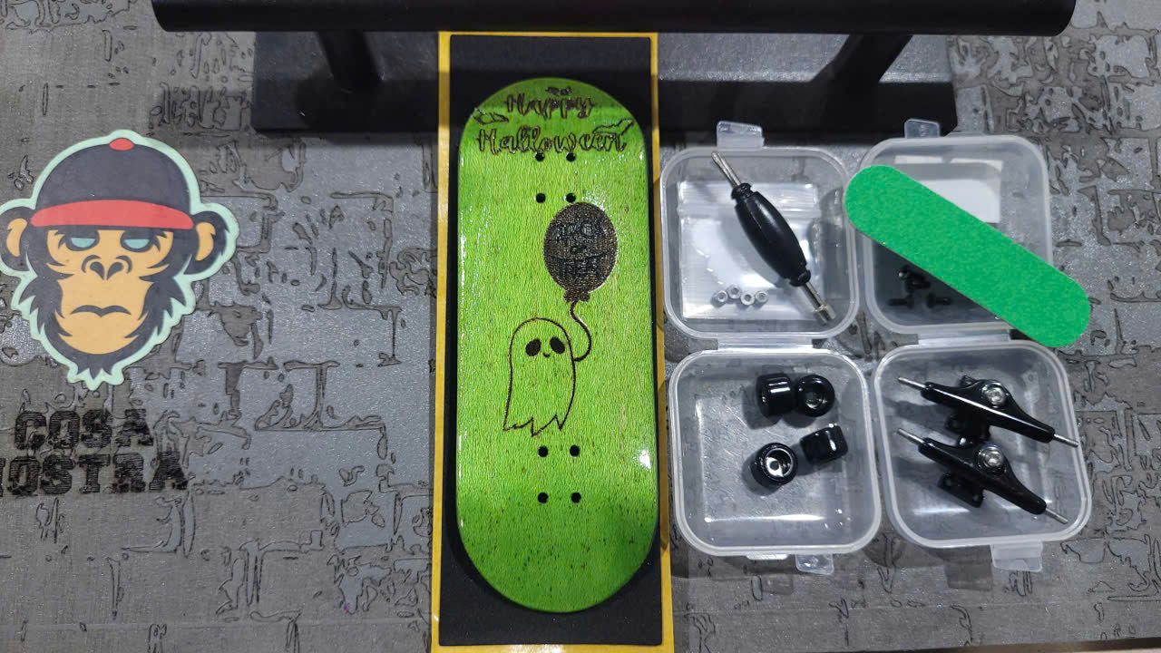 Saigon Skateboards Halloween Fingerboard